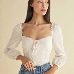 Reformation Isadora Top Size 0